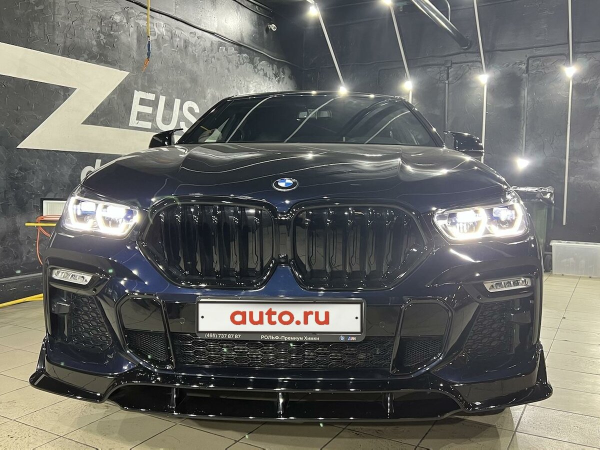 Купить б/у BMW X6 III (G06) 40i 3.0 AT (340 л.с.) 4WD бензин автомат в ...