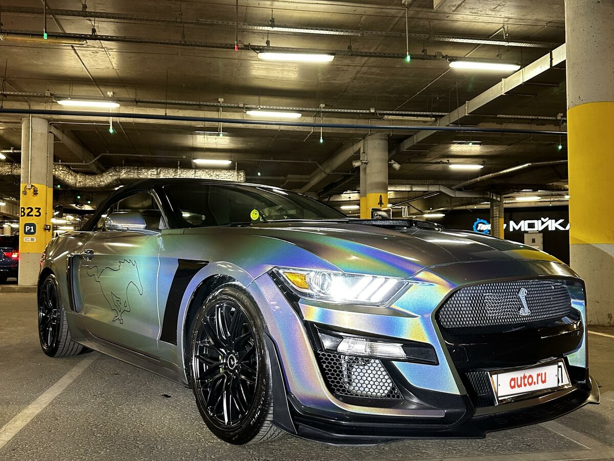 Купить б/у Ford Mustang VI 2.3 AT (317 л.с.) бензин автомат в Москве ...