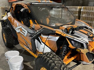 2020 BRP Can-Am Maverick X RC Turbo RR, оранжевый, 3050000 рублей, вид 1