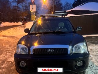 2007 Hyundai Santa Fe Classic Classic, чёрный, 820000 рублей, вид 1