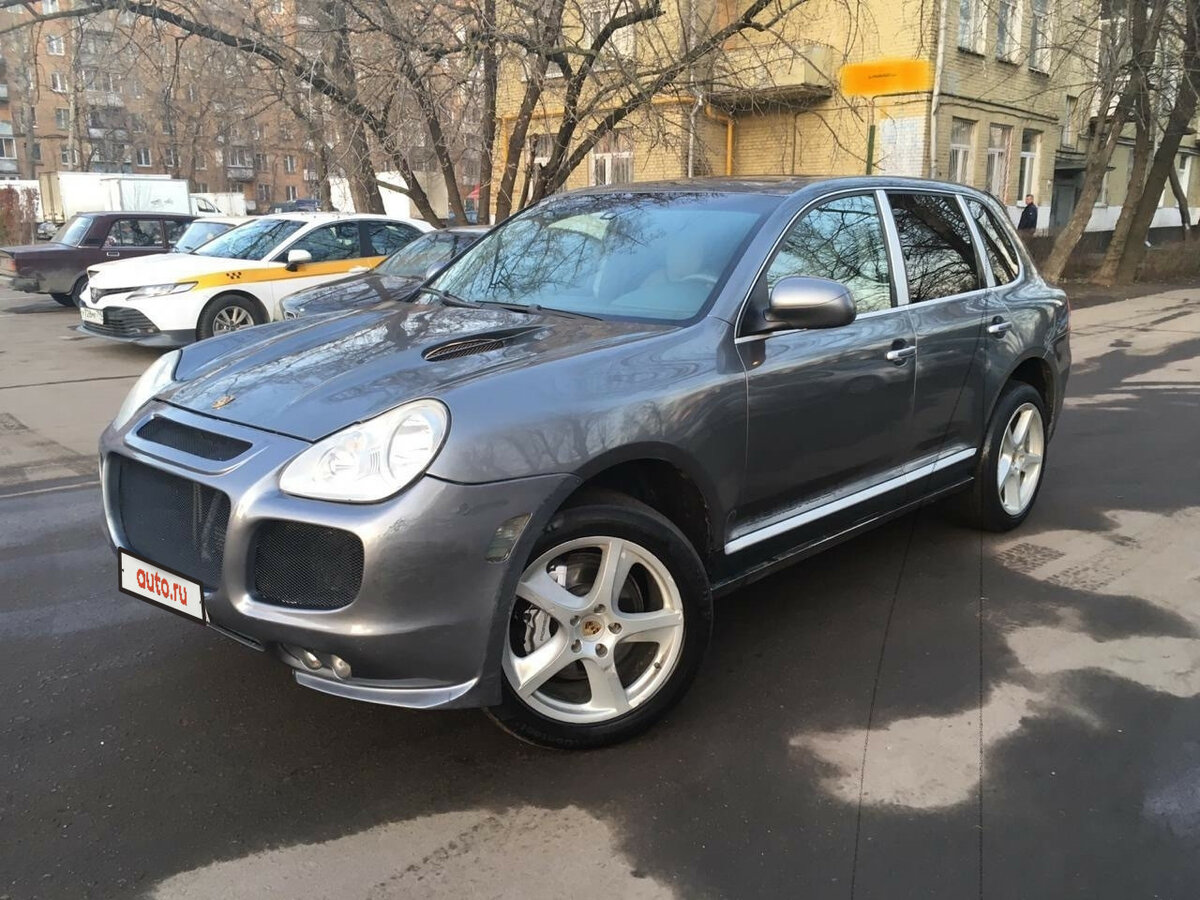 Порше кайен серый цвет