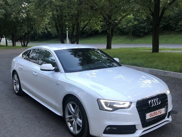 2016 Audi A5 I (8T) Рестайлинг, белый - вид 1