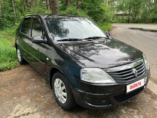 2012 Renault Logan I Рестайлинг, чёрный, 405000 рублей, вид 1