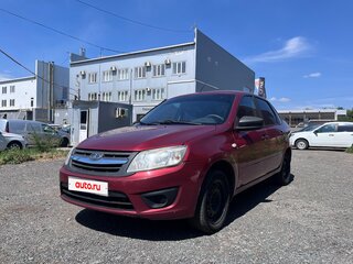 2017 Lada (ВАЗ) Granta I, красный, 340000 рублей, вид 1