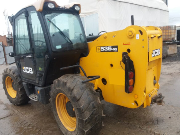 2014 JCB 535-95, жёлтый - вид 9