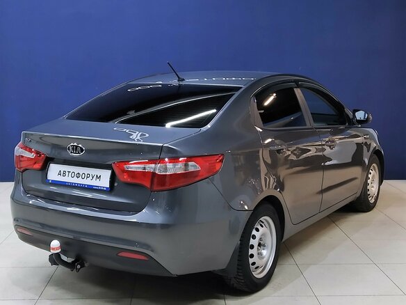 2012 Kia Rio III, серебристый - вид 5