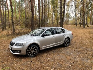 2014 Skoda Octavia III (A7), серебристый, 1300000 рублей, вид 1
