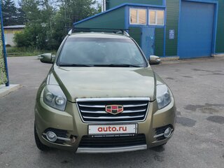 2016 Geely Emgrand X7 I Рестайлинг, зелёный, 730000 рублей, вид 1