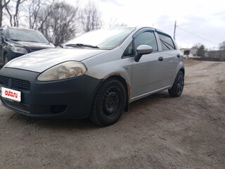 2008 Fiat Punto III Grande Punto, серебристый, 390000 рублей, вид 1