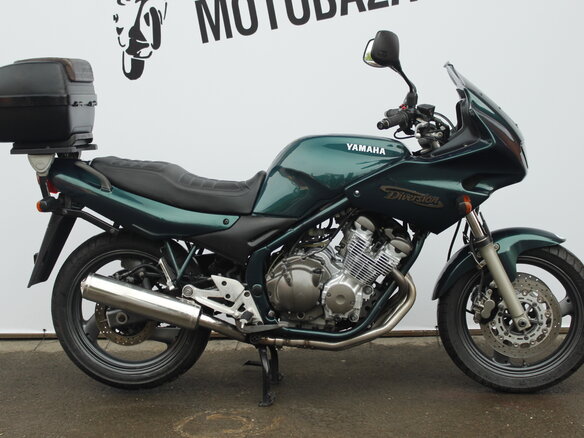 2000 Yamaha XJ600, зелёный - вид 16