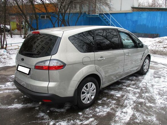 2011 Ford S-MAX I Рестайлинг, бежевый - вид 3
