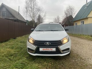 2019 Lada (ВАЗ) Vesta CNG I, белый, 850000 рублей, вид 1