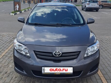 2008 Toyota Corolla X (E140, E150), серый, 720000 рублей, вид 1