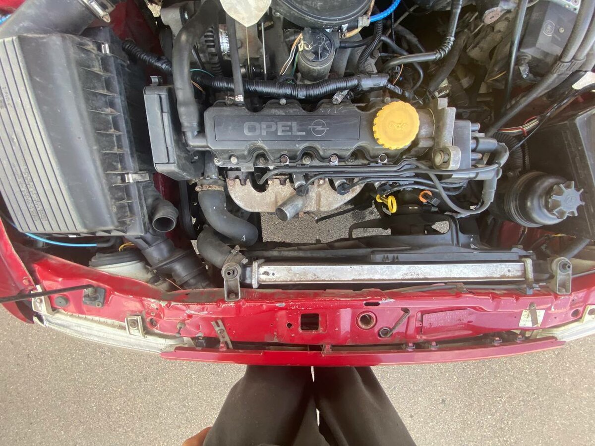 Купить б/у Opel Astra F X16SZR 1.6 AT (75 л.с.) бензин автомат в ...