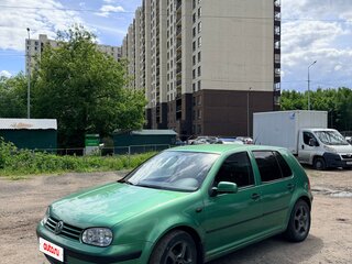 2000 Volkswagen Golf IV, зелёный, 350000 рублей, вид 2