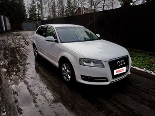 2011 Audi A3 Sportback II (8P) Рестайлинг 2, белый, 660000 рублей, вид 1