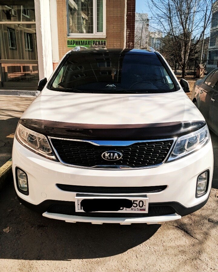 Белый дым киа соренто - 81 фото