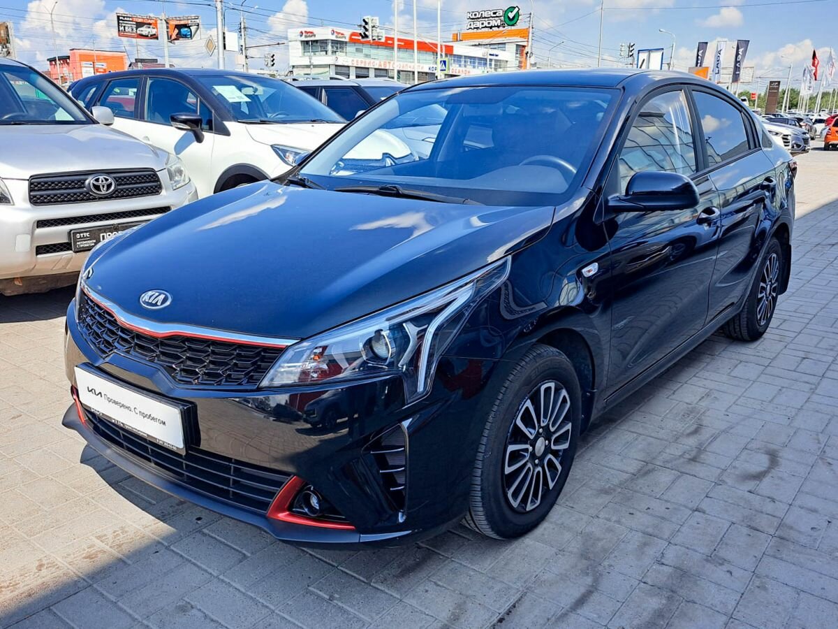 Купить б/у Kia Rio IV Рестайлинг 1.6 AT (123 л.с.) бензин автомат в Уфе ...