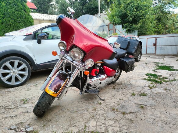 2000 Suzuki Intruder VL 1500 LC, красный, 499000 рублей