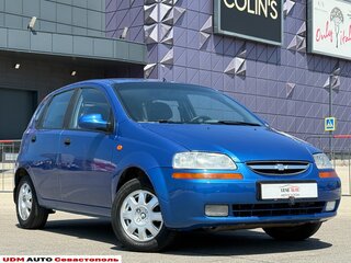 2005 Chevrolet Aveo I, синий, 547000 рублей, вид 1