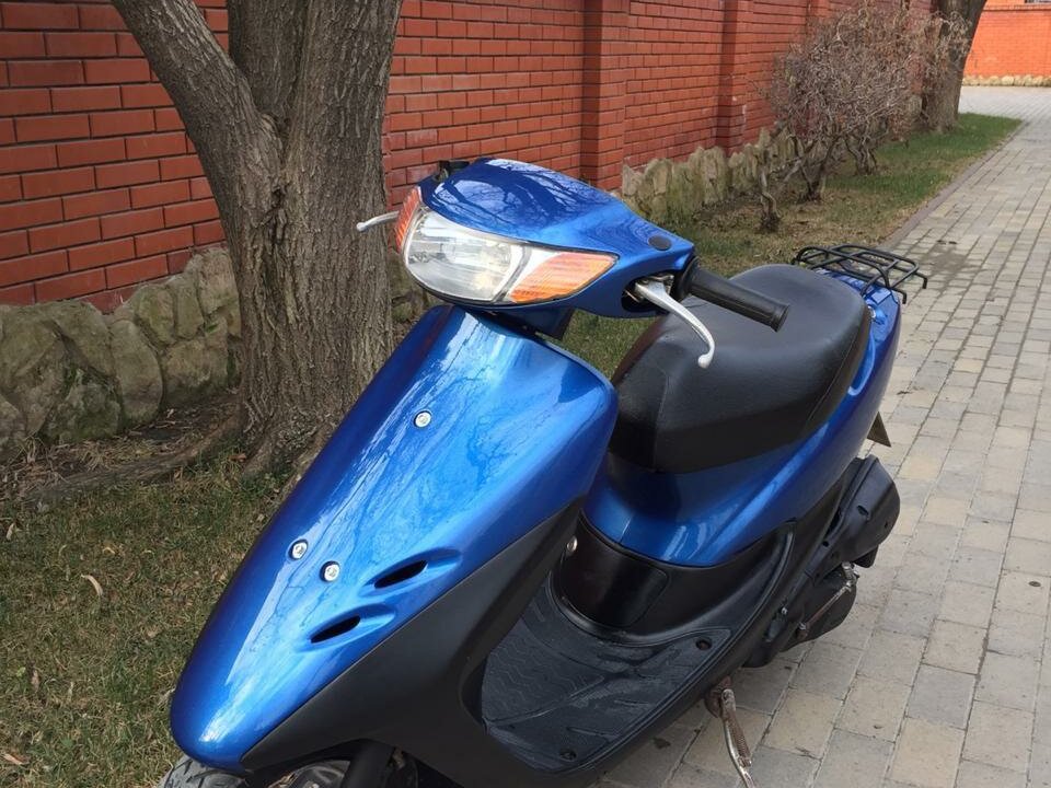 Хонда дио 34 синяя