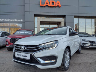 2024 Lada (ВАЗ) Vesta SW I Рестайлинг (NG), белый, 1993500 рублей, вид 1