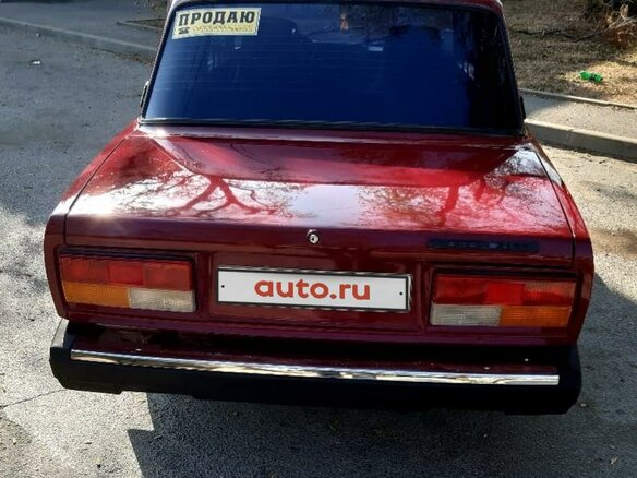 2007 Lada (ВАЗ) 2107, красный - вид 4