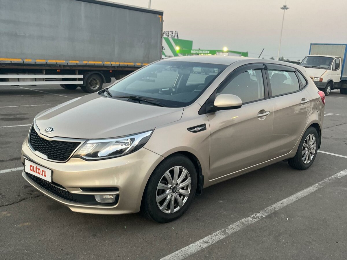 Купить б/у Kia Rio III Рестайлинг 1.6 AT (123 л.с.) бензин автомат в ...