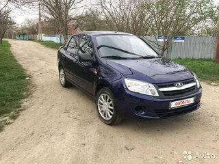 2012 Lada (ВАЗ) Granta I, синий, 390000 рублей, вид 2
