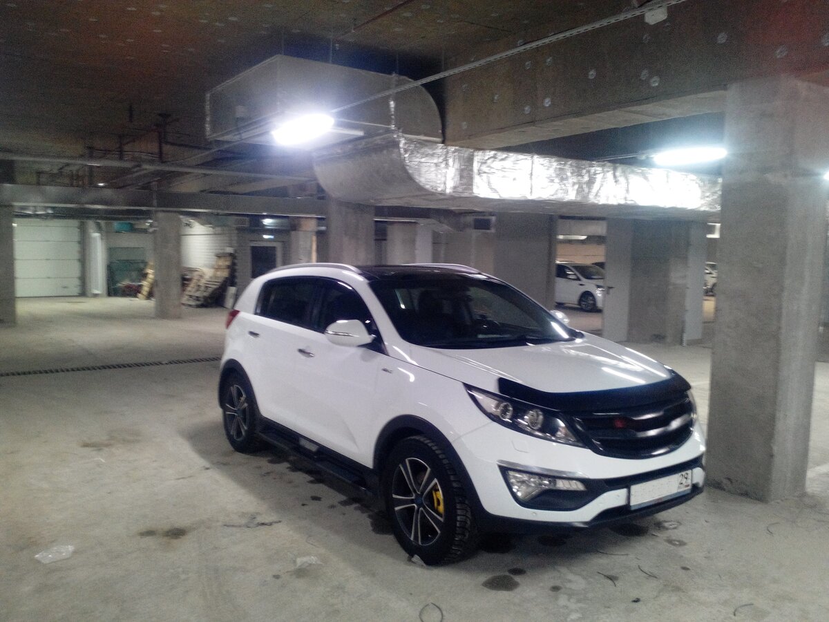 Kia Sportage 2011 Р±РµР»С‹Р№