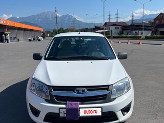 2015 Lada (ВАЗ) Granta I, белый, 680000 рублей, вид 1