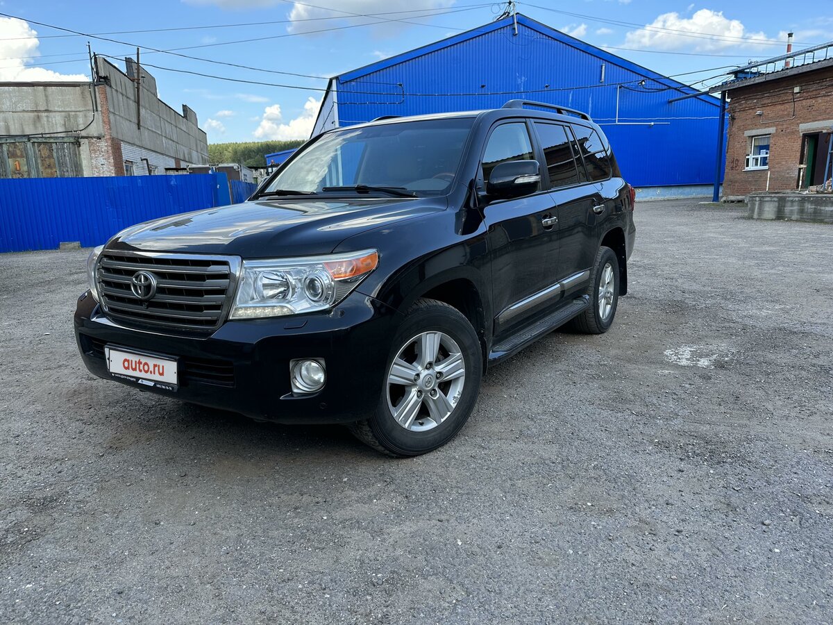 Купить б/у Toyota Land Cruiser 200 Series Рестайлинг 1 4.5d AT (235 л.с ...