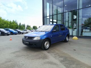 2007 Renault Logan I, синий, 189900 рублей, вид 1