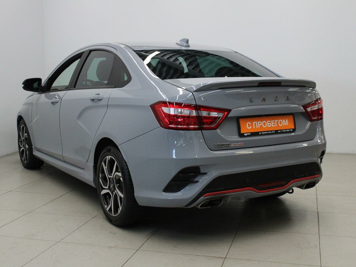 Задний бампер Веста спорт