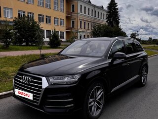 2019 Audi Q7 II (4M), чёрный, 4600000 рублей, вид 1