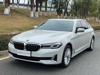 2021 BMW 5 серии 525Li VII (G30/G31) Рестайлинг, белый, 3796442 рублей, вид 1