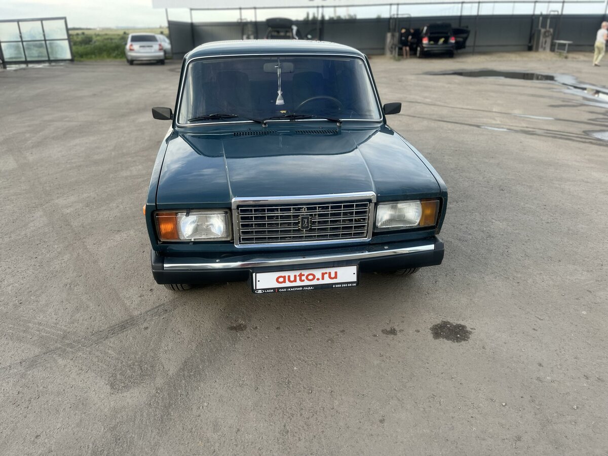 ВАЗ 2107 зеленая Монтана