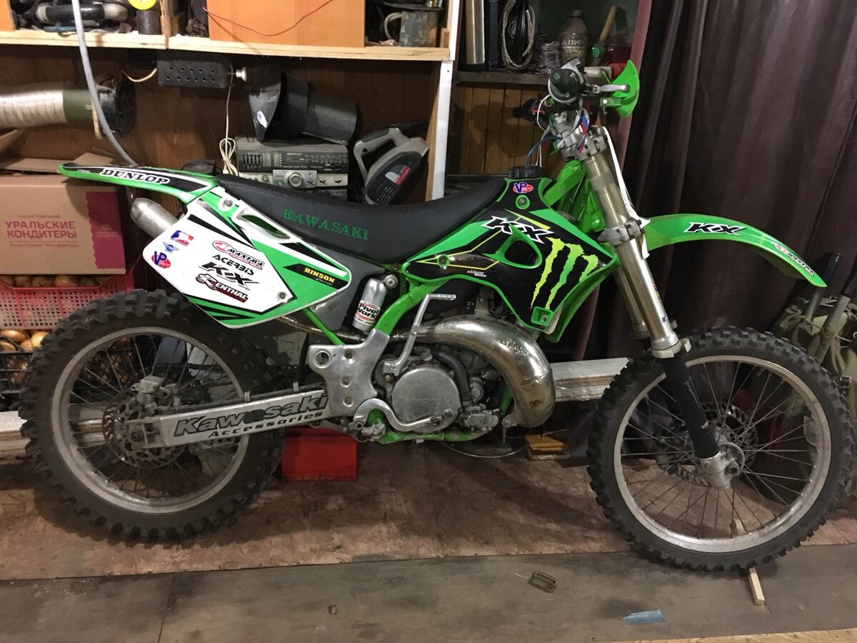 Кавасаки кроссовый 250