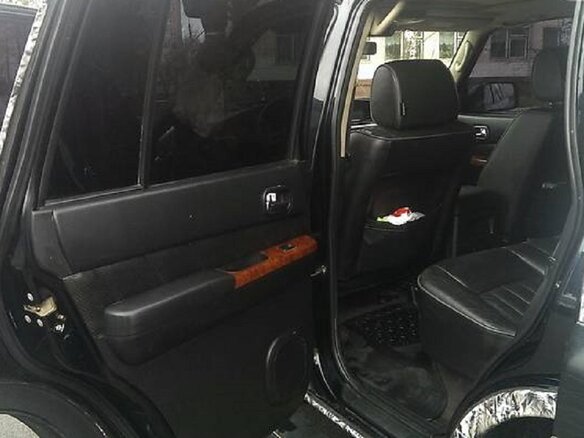 2007 Nissan Patrol V (Y61) Рестайлинг, чёрный - вид 6