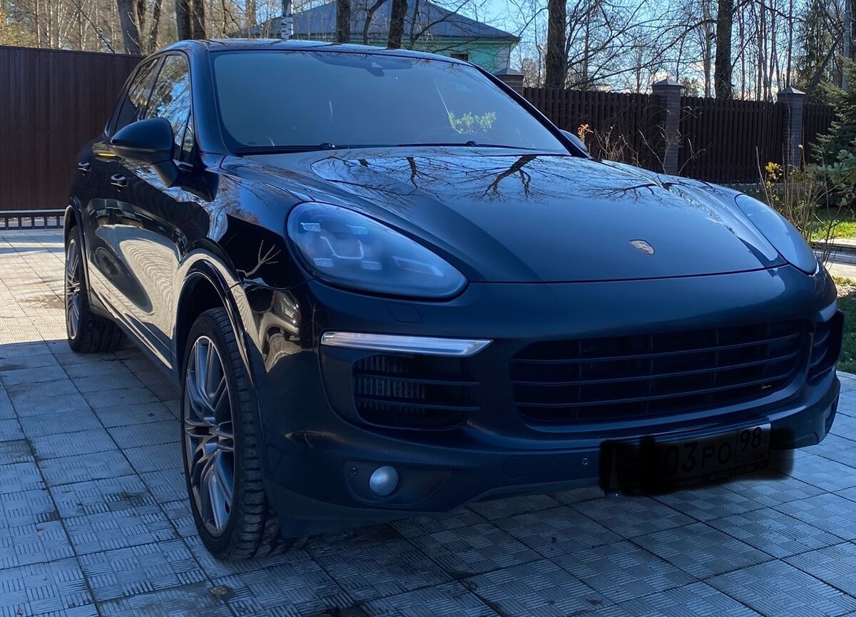 Купить б/у Porsche Cayenne II Рестайлинг (958) Diesel 3.0d AT (245 л.с