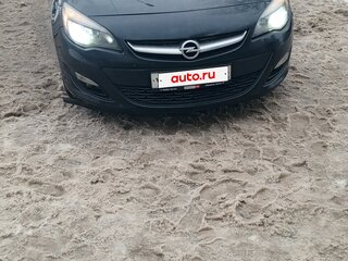 2014 Opel Astra J Рестайлинг, чёрный, 750000 рублей, вид 1