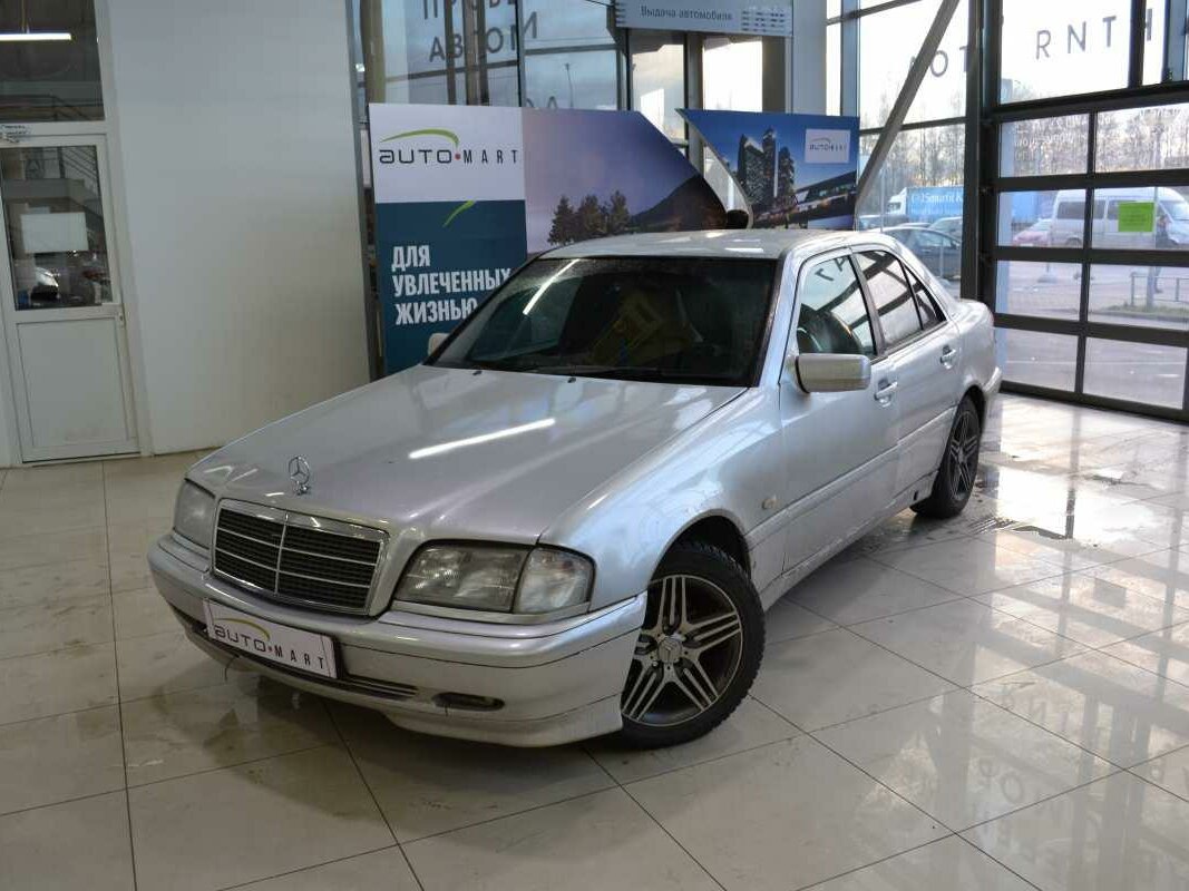Мерседес w202 серебристый