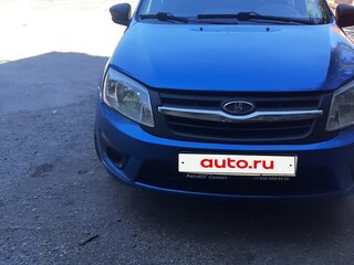 2016 Lada (ВАЗ) Granta I, синий, 433000 рублей, вид 1