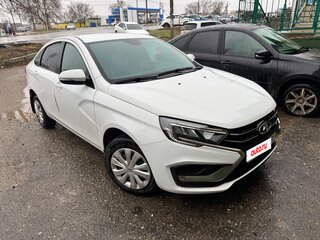 2023 Lada (ВАЗ) Vesta I Рестайлинг (NG), белый, 1300000 рублей, вид 1