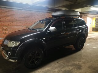 2008 Mitsubishi Pajero Sport II, чёрный, 1450000 рублей, вид 1