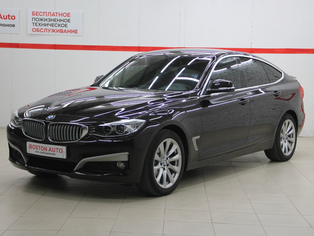 Коричневый БМВ 3 gt