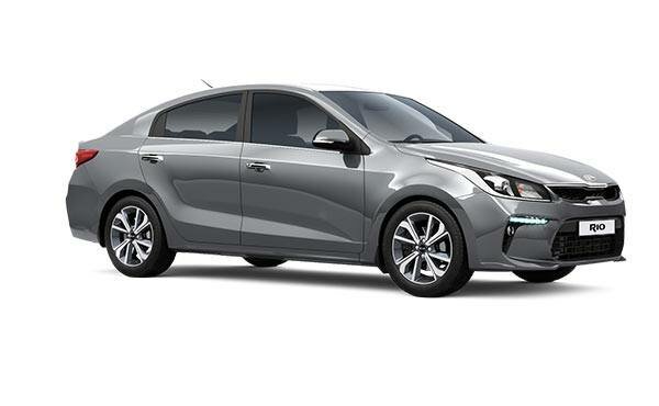Kia Rio 4 серый
