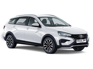 2024 Lada (ВАЗ) Vesta SW Cross I Рестайлинг (NG), белый, 2024000 рублей, вид 1