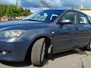 2008 Mazda 3 I (BK) Рестайлинг, серый, 700000 рублей, вид 2