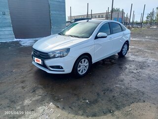 2020 Lada (ВАЗ) Vesta I, белый, 990000 рублей, вид 1